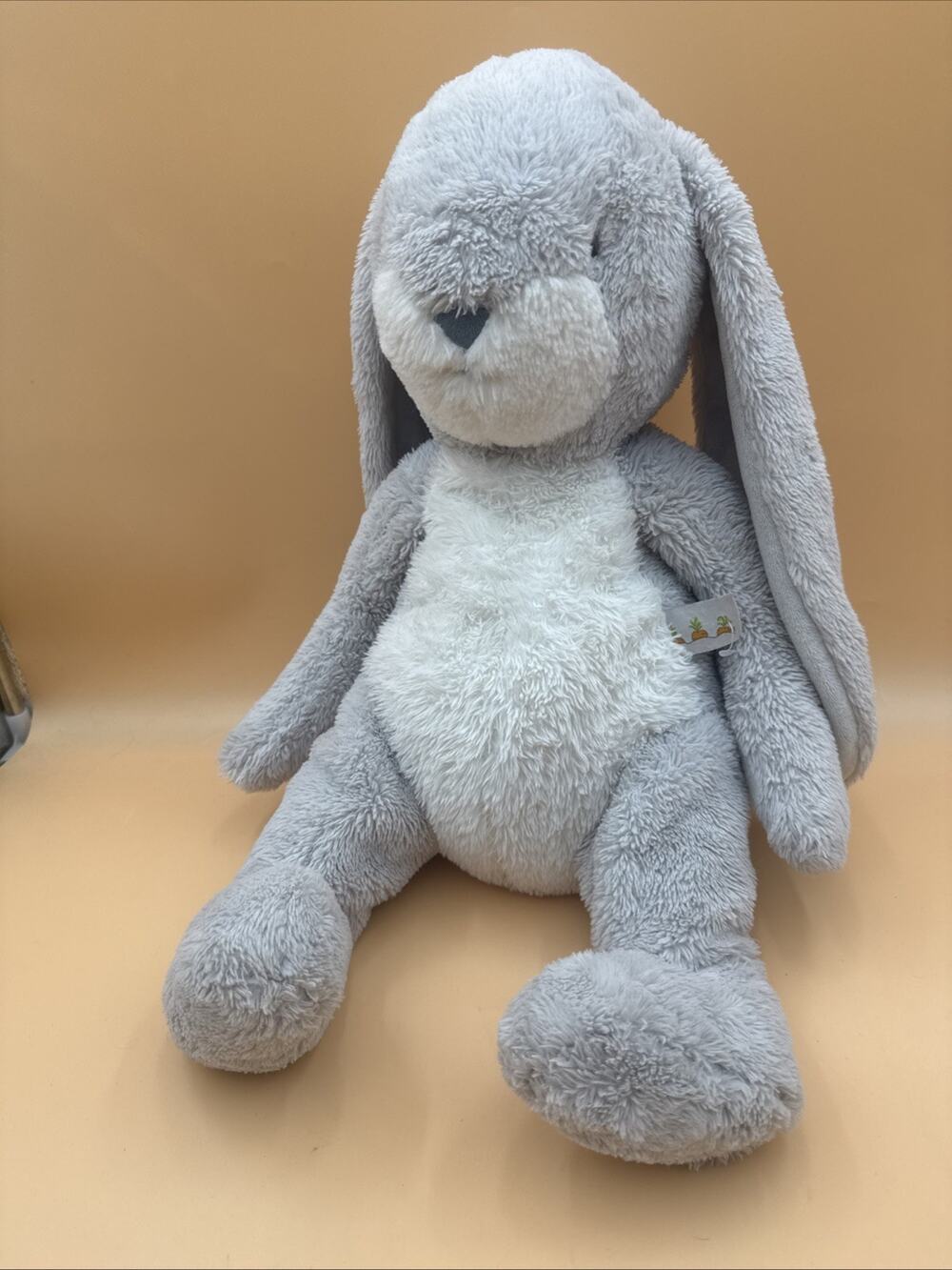 Big Nibble 20” Grey Bunny Stuffed Animal Plush Toy Bunnies By The Bay